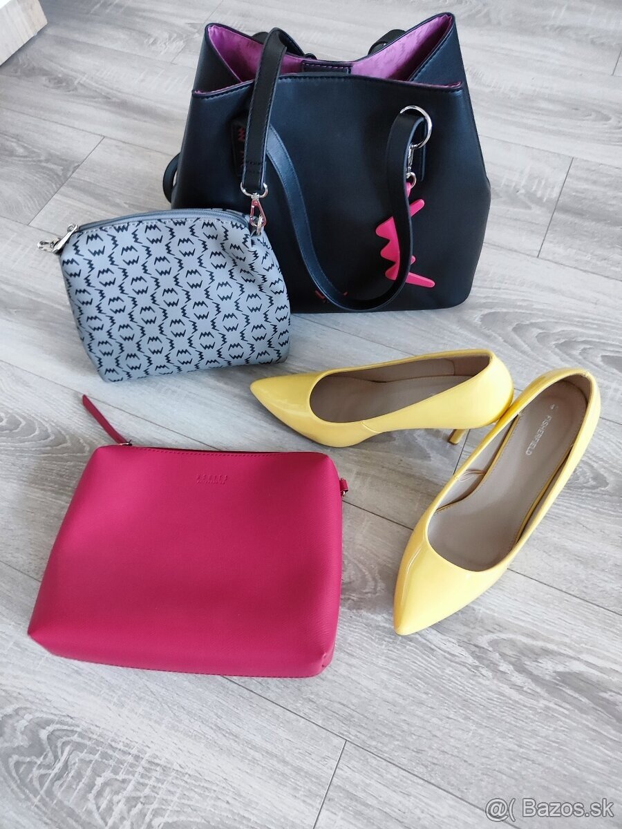 kabelky, lodičky, slnečné okuliare, čelenky, pončo, šatka - 4