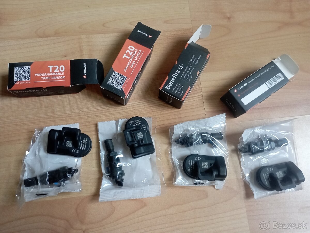 TPMS ventily, senzory Foxwell T20, T10 a ONE - 4
