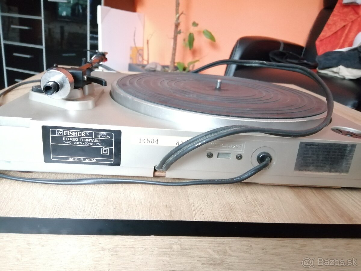 Gramofon FISHER MT 125 - 4