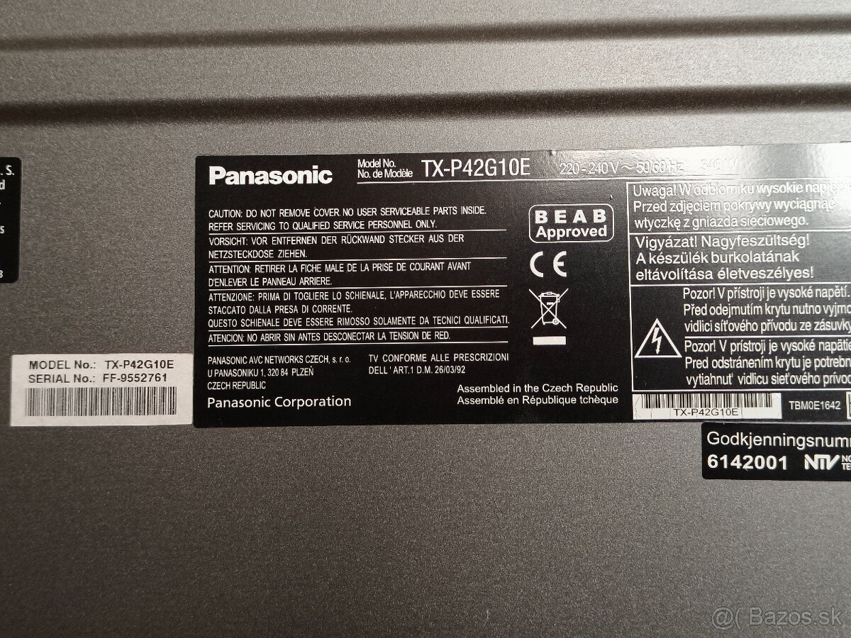Panasonic Viera 42" - 4