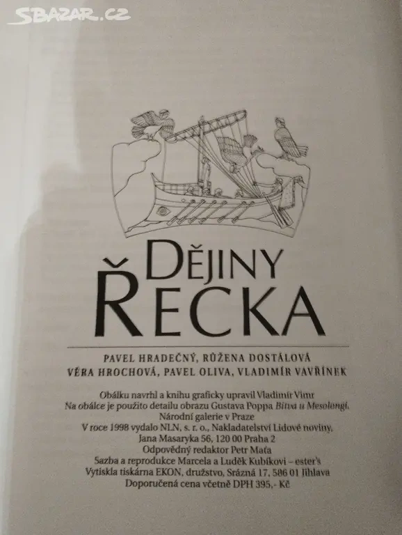 Dějiny Řecka (edice Dějiny států) - 4