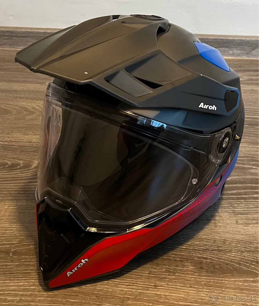 Airoh Commander Progress Blue/Red MAT Veľkosť: M - 4