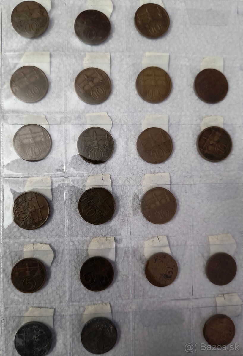 ČESKOSLOVENSKÉ MINCE : PRVÁ REPUBLIKA - 4