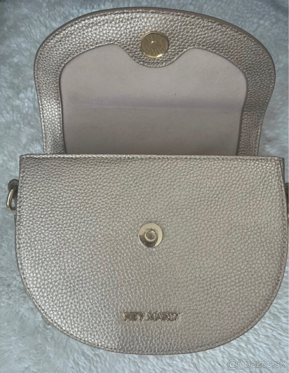 Kožená kabelka 22/14x16x6cm - 4