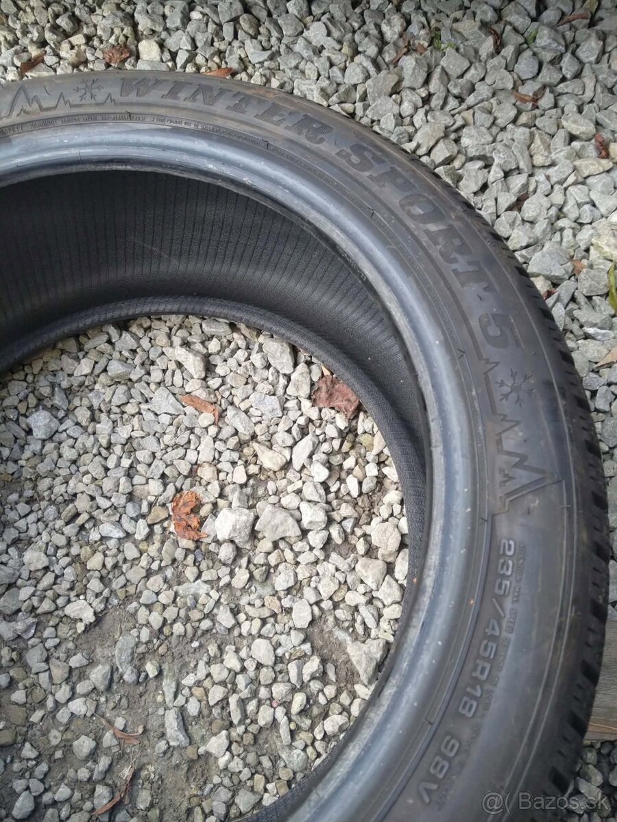 235/45 18 zimné DUNLOP + alu. - 4