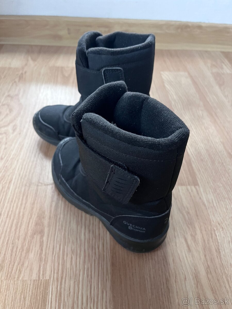 Quechua 27, čierne zimné snehule - 4