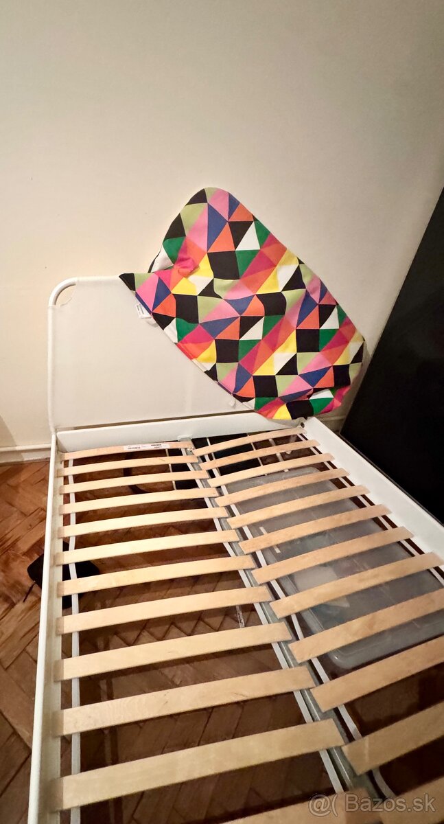Posteľ 140x200 Ikea Duken aj s roštami. - 4