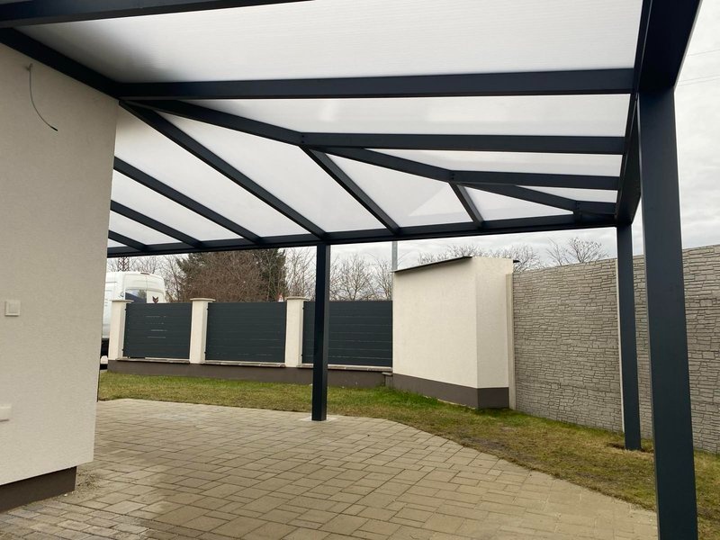 Pergoly, prístrešky, altánky, zimné záh.zasklievacie systémy - 4