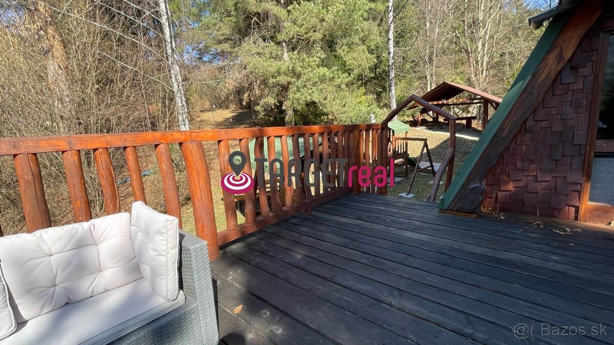 TARGETreal | NA PREDAJ REKREAČNÁ CHATA S 5 STAVEBNÝMI POZEMK - 4