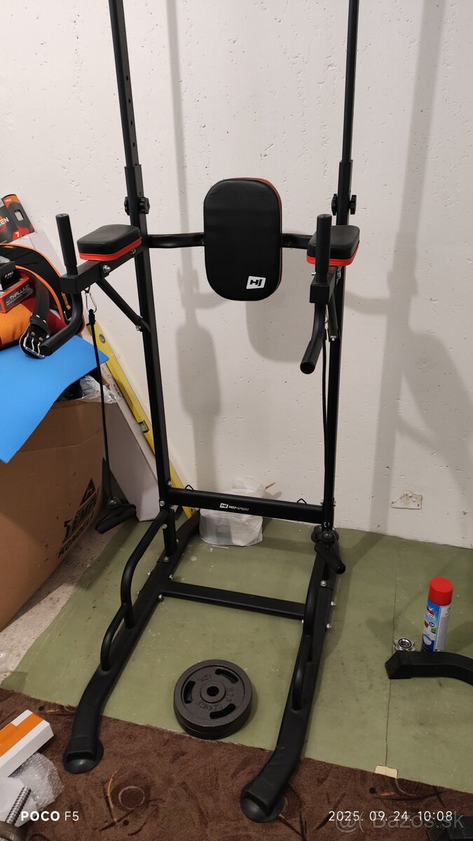 Stacionárne bradlá s hrazdou HS-1016K - 4