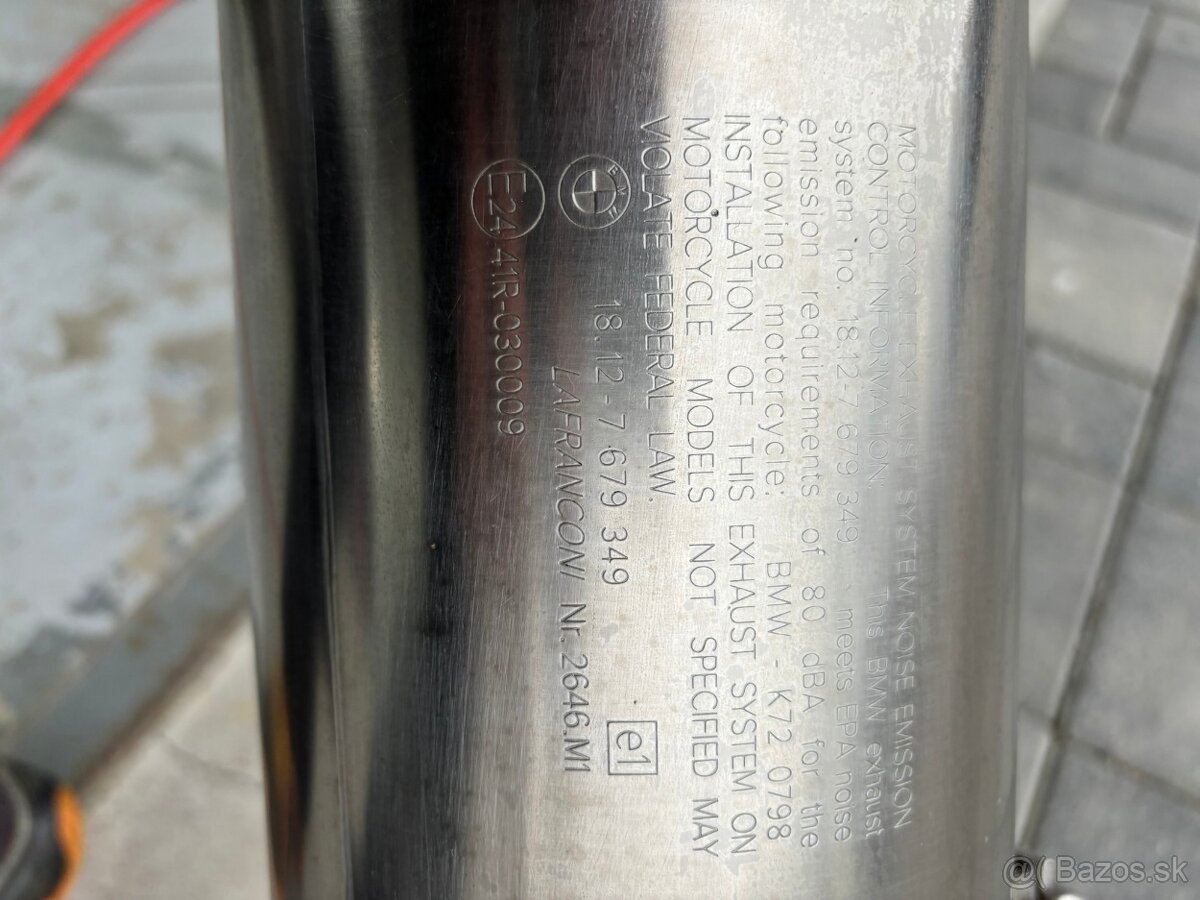 Výfuk BMW F800GS Adventure originál - 4