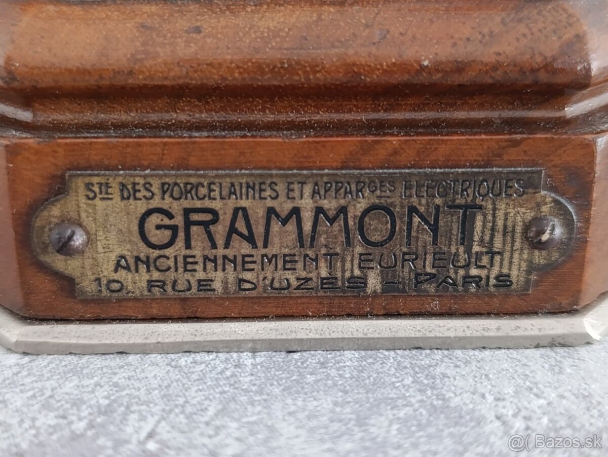 Nádherný originální francouzský telefon GRAMMONT - 4