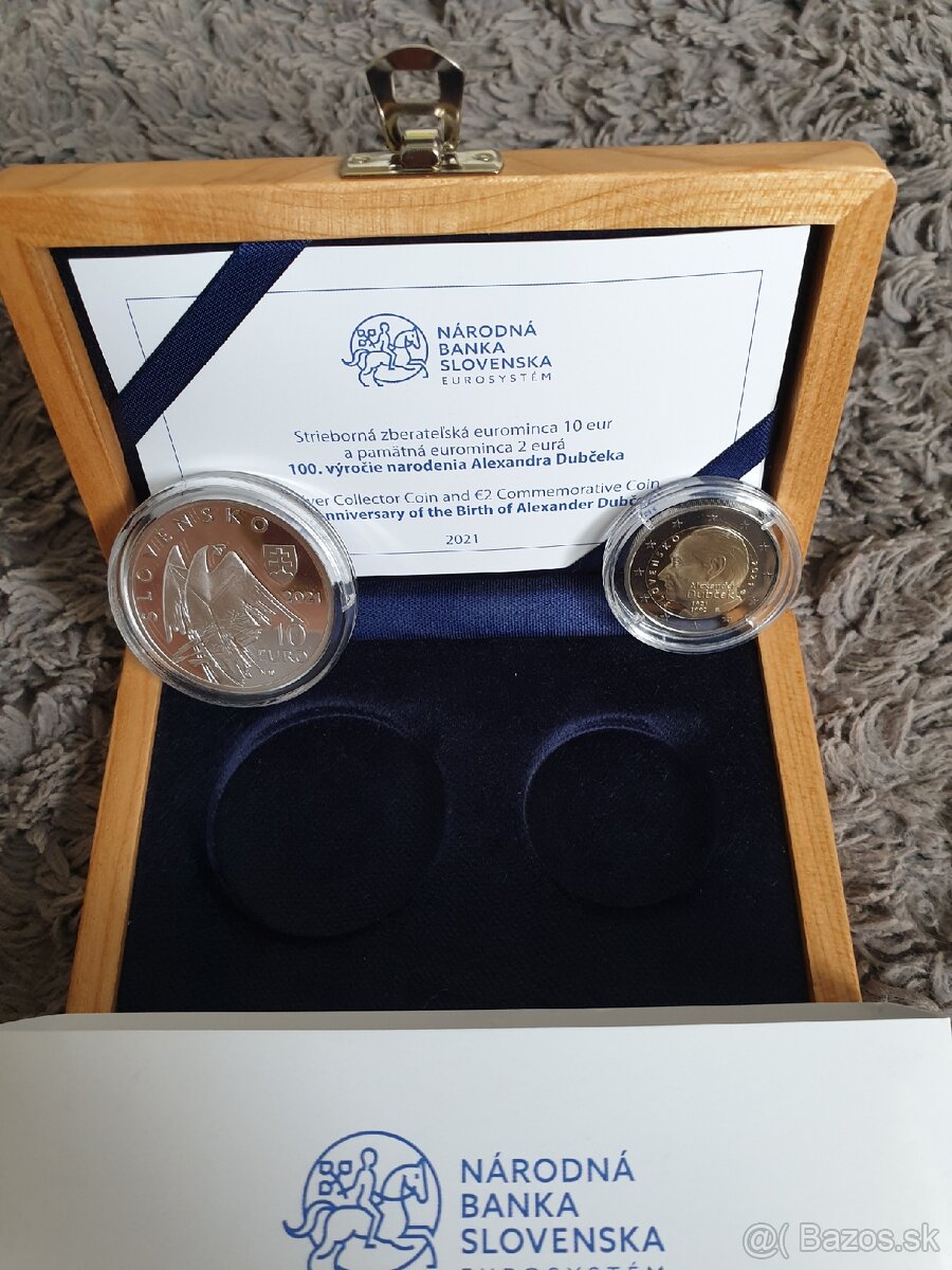 10€+2€ pamätná minca Slovensko 2021 - 4