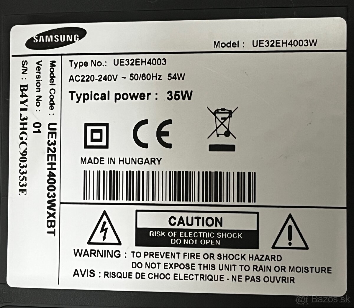 LED TV Samsung UE32EH4003W (80cm) - 4