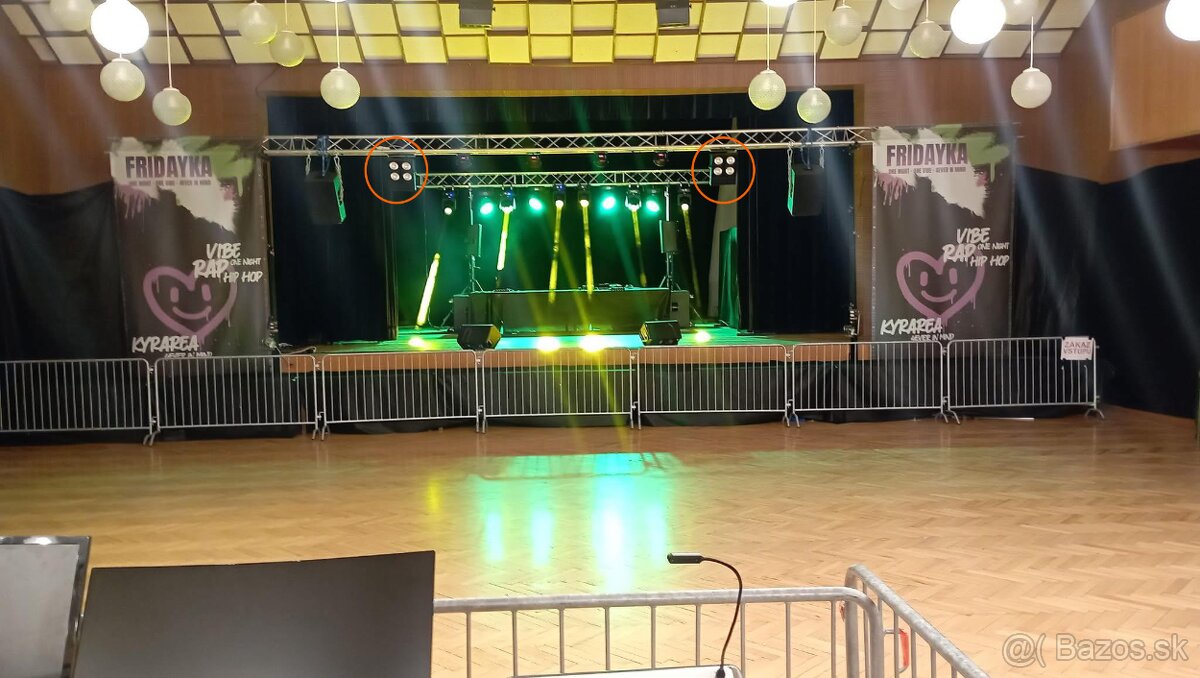 2x SHEHDS LED Blinder 4x100w - 4