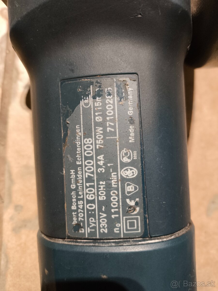 Uhlova bruska bosch gws 7 -115 - 4