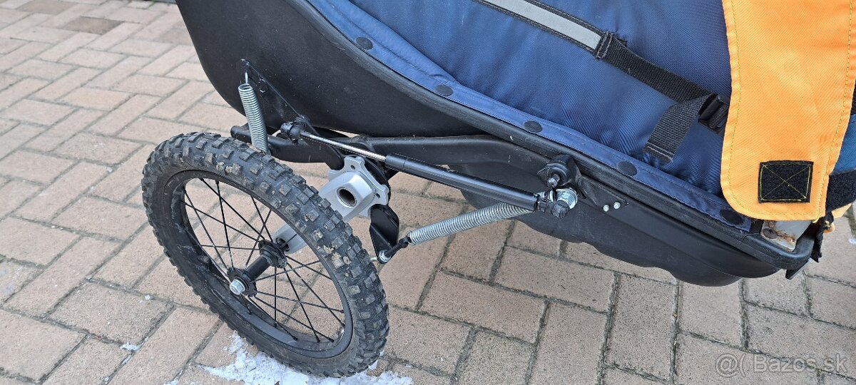 Bicykel s detským vozíkom - 4