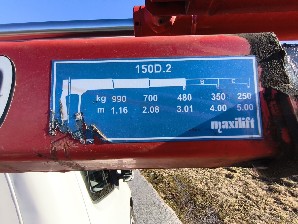 Vyklápač s rukou do 3,5t - 4