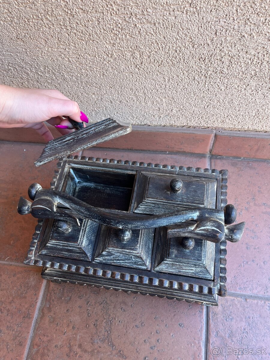 Drevená krabička - 4