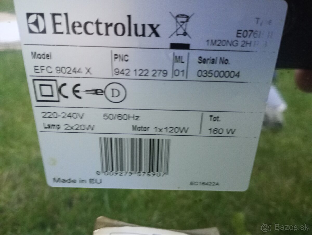 Komínový Digestor Electrolux - 4