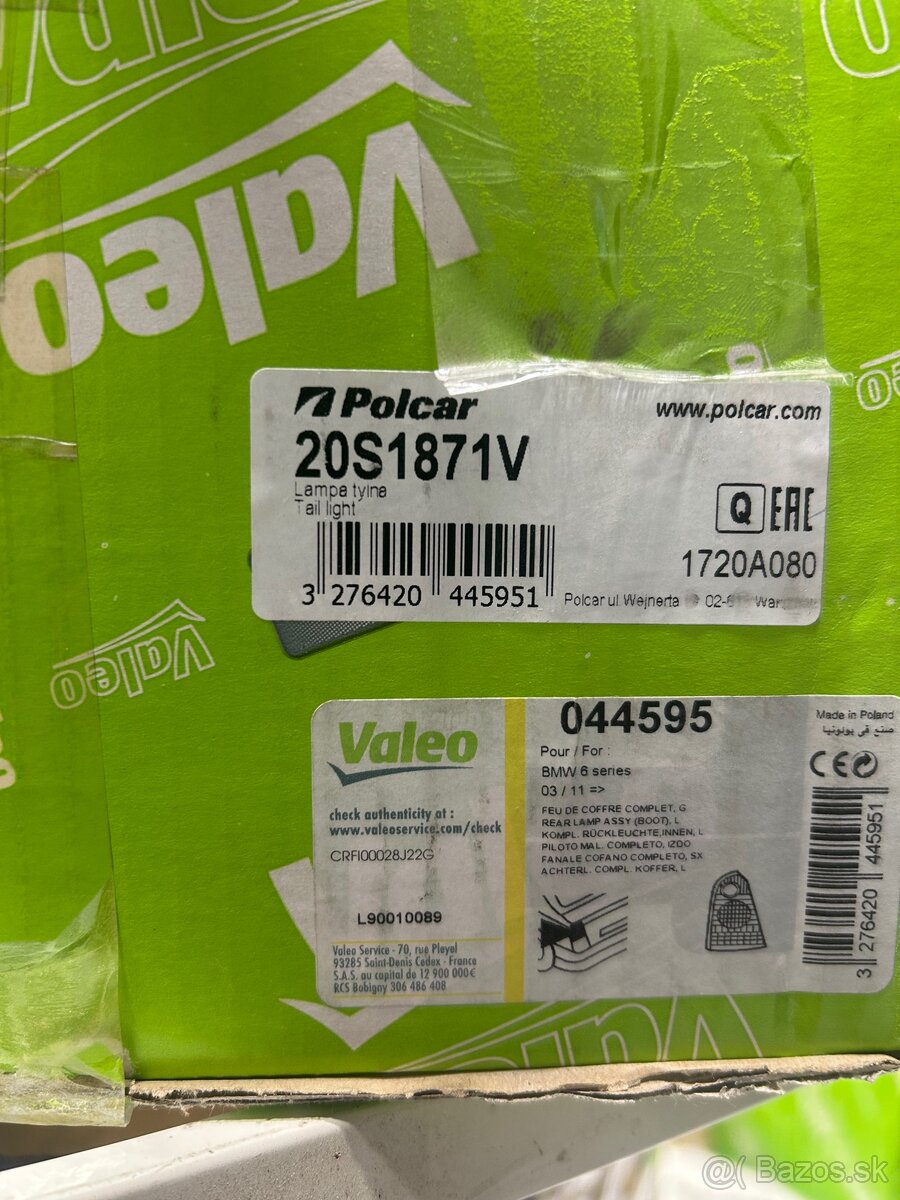 svetlomet pre BMW 6 - 4