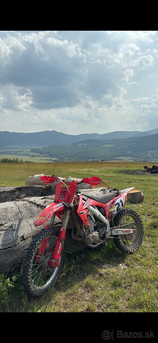Honda CRF 450R 2012 vstrek
