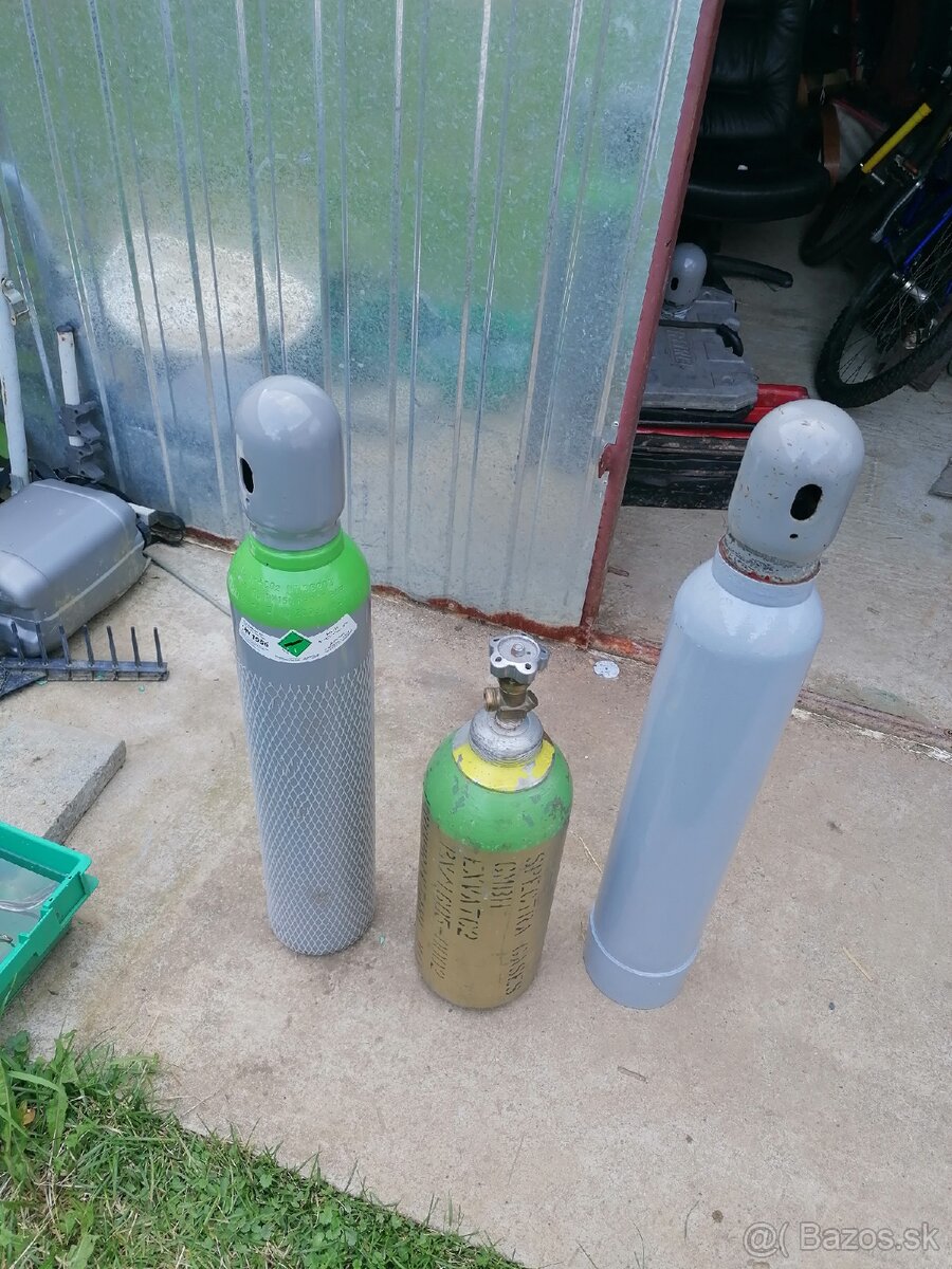 Flase co2, argon mix, neon, kyslik - 4