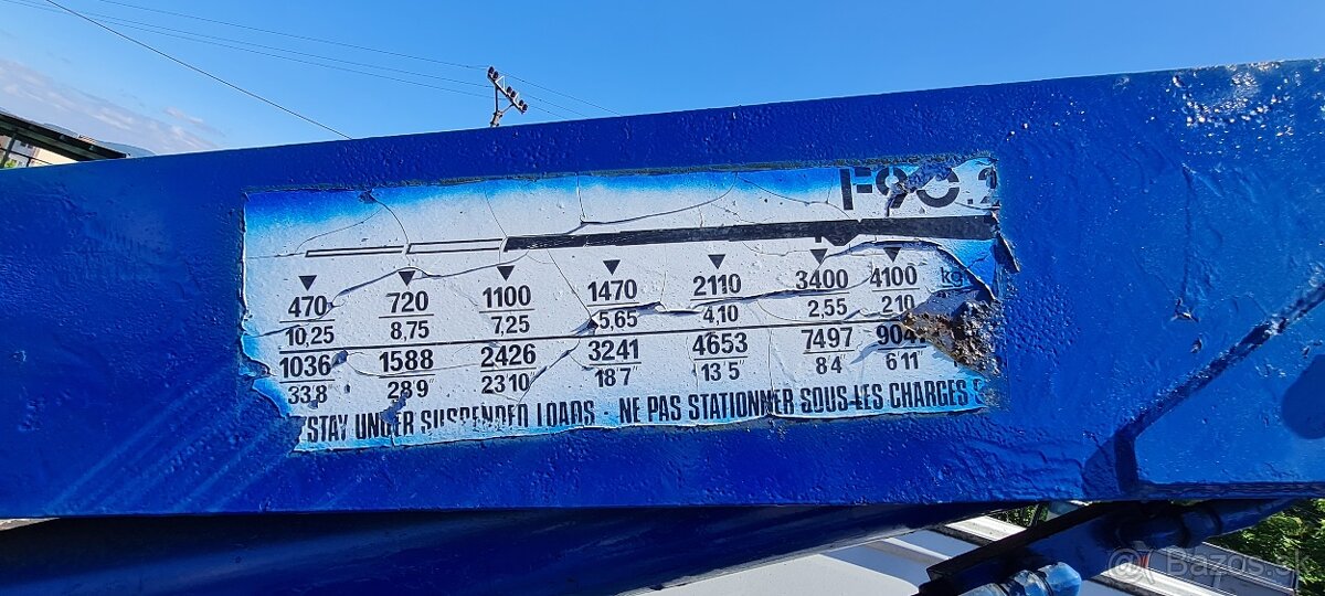 Hydraulická ruka, hákový nosič kontajnerov - 4