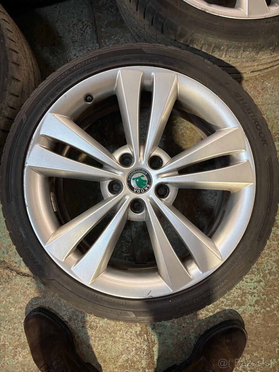 Predám hliníkové disky 5x112 R18 - 4
