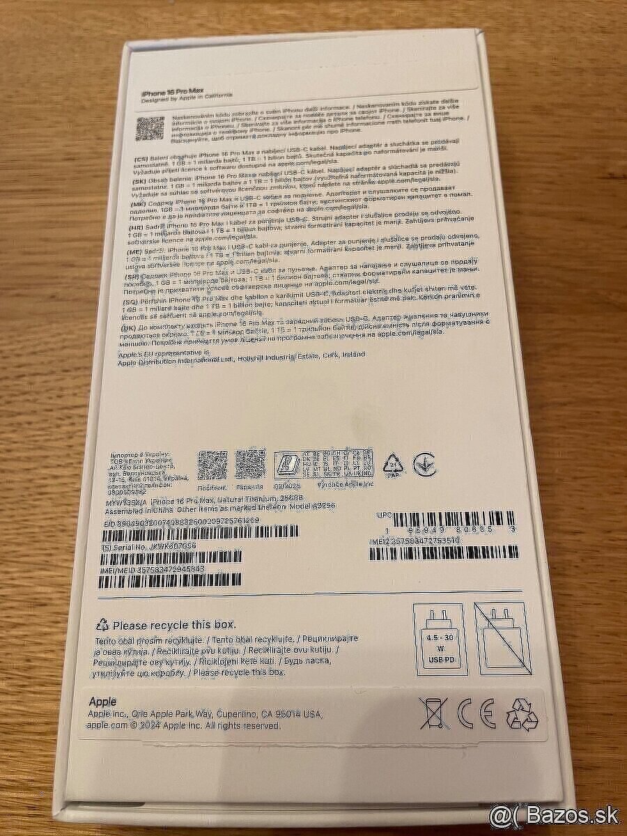 IPHONE 16 PRO MAX 256GB DESERT TITANIUM - 4