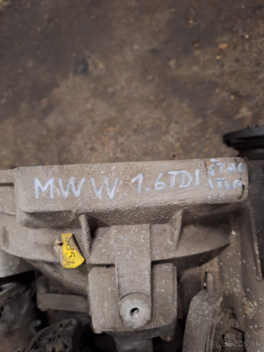 Prevodovka MWW 1.6 TDI - 4