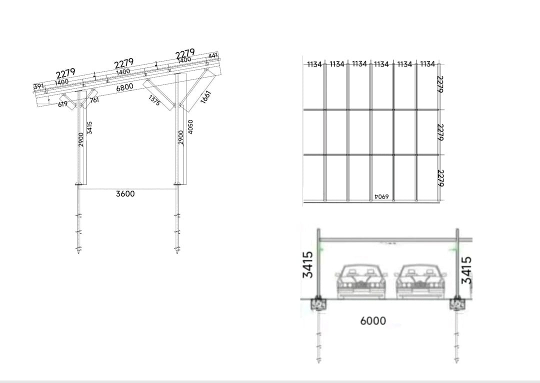 Prístrešok na autá - 4