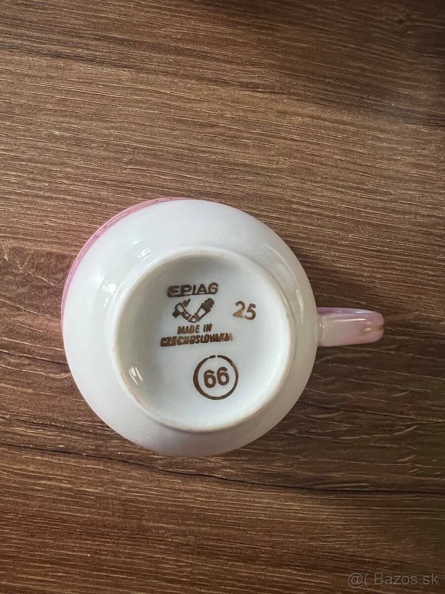 Krásna ružová porcelánová súprava EpiAg - 4