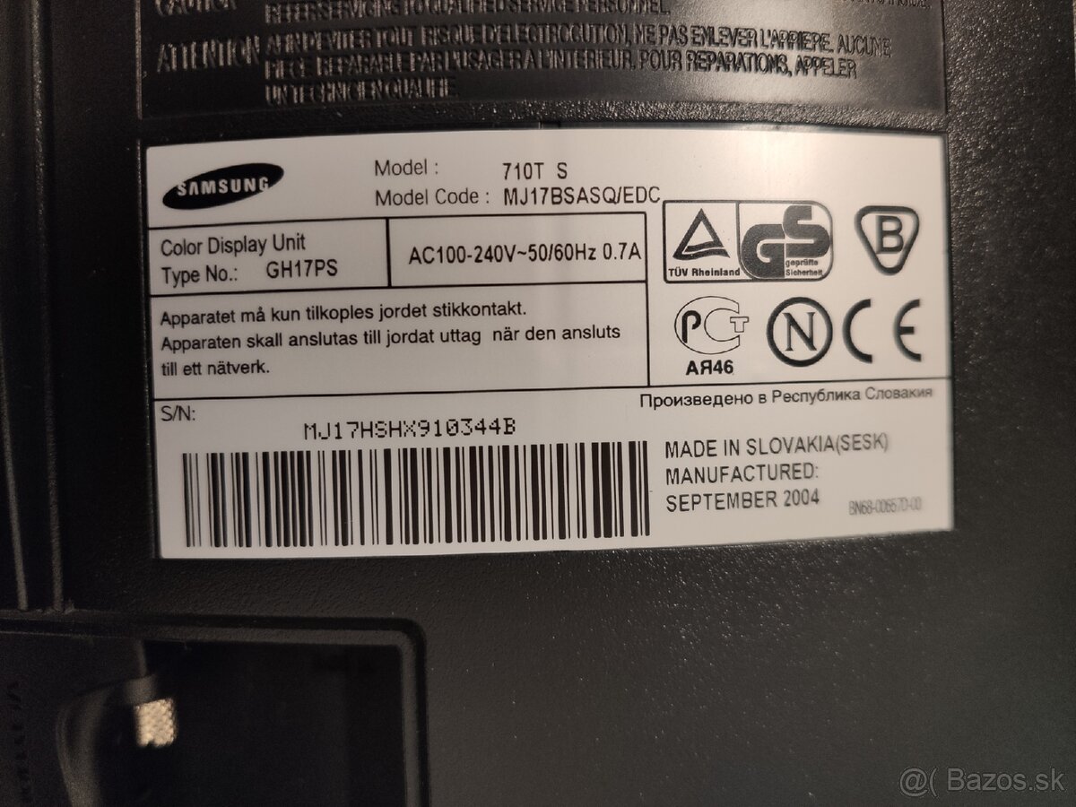 Samsung SyncMaster 710T - 4