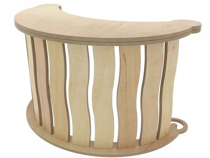 Montessori hojdačka s pultíkom na hranie - 4