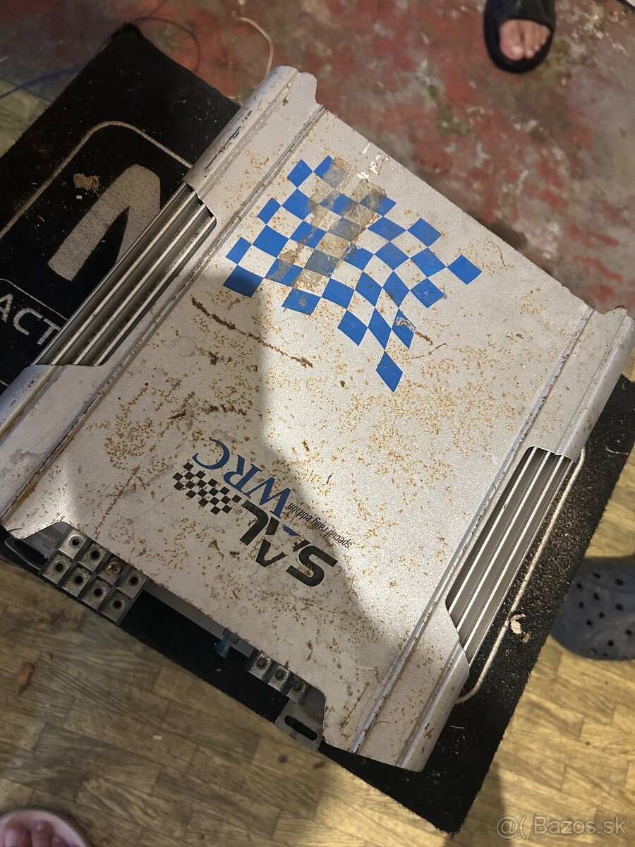 Subwoofer + zosilňovač - 4