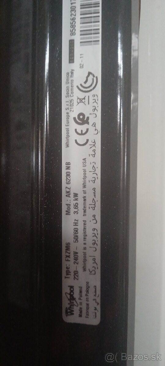 Whirlpool 6th sense- AKZ 6230 NB - 4