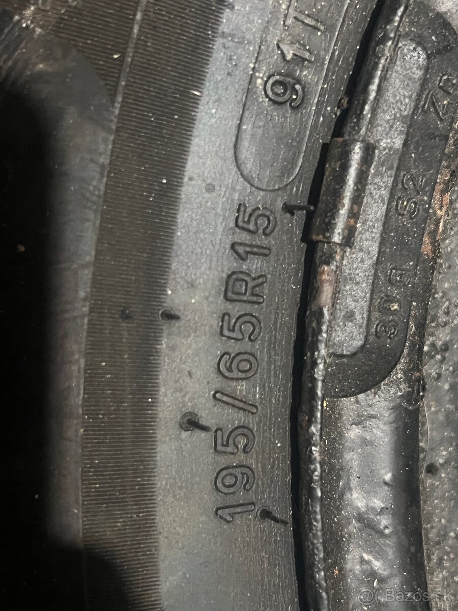 Michelin Alpin 6 - 195/65 R15 na diskoch - 4ks - 4