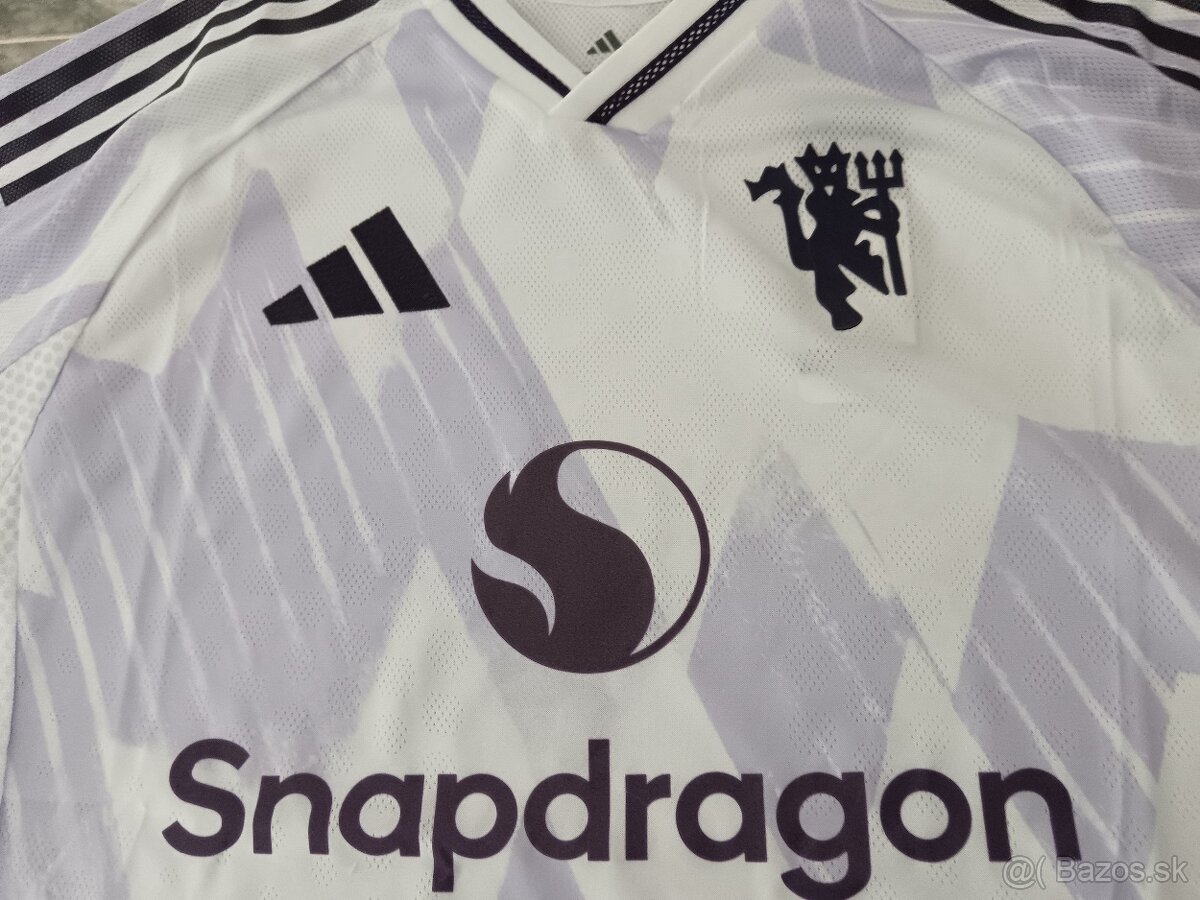 Manchester United FC 25/26 Away Authentic edícia white - 4