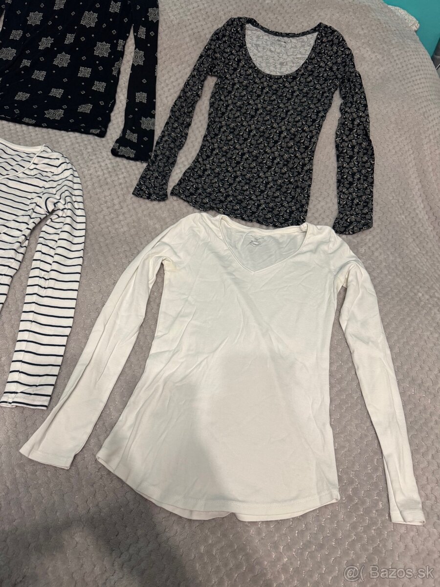 Balíček - 6x dámske tričko s dlhým rukávom - 4