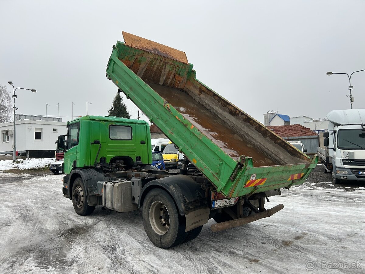 Scania P124G.420 3-STRANNÝ SKLÁPĚČ - 4
