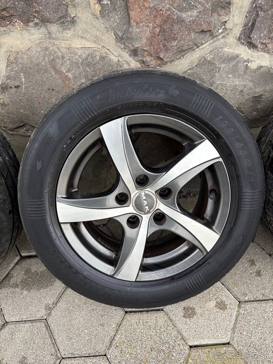 Disky MAN 5x112R15 195/65r15 - 4