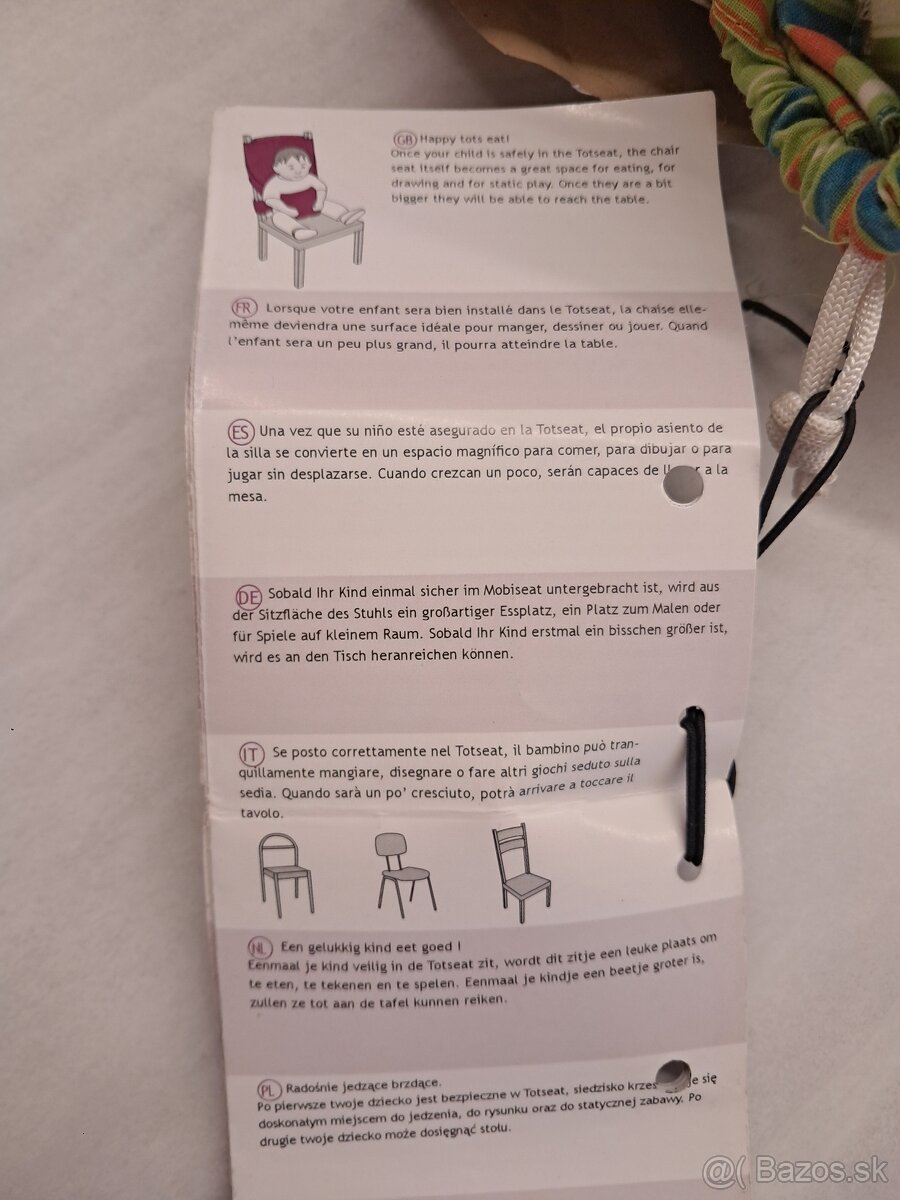 Totseat detska cestovná stolicka - 4