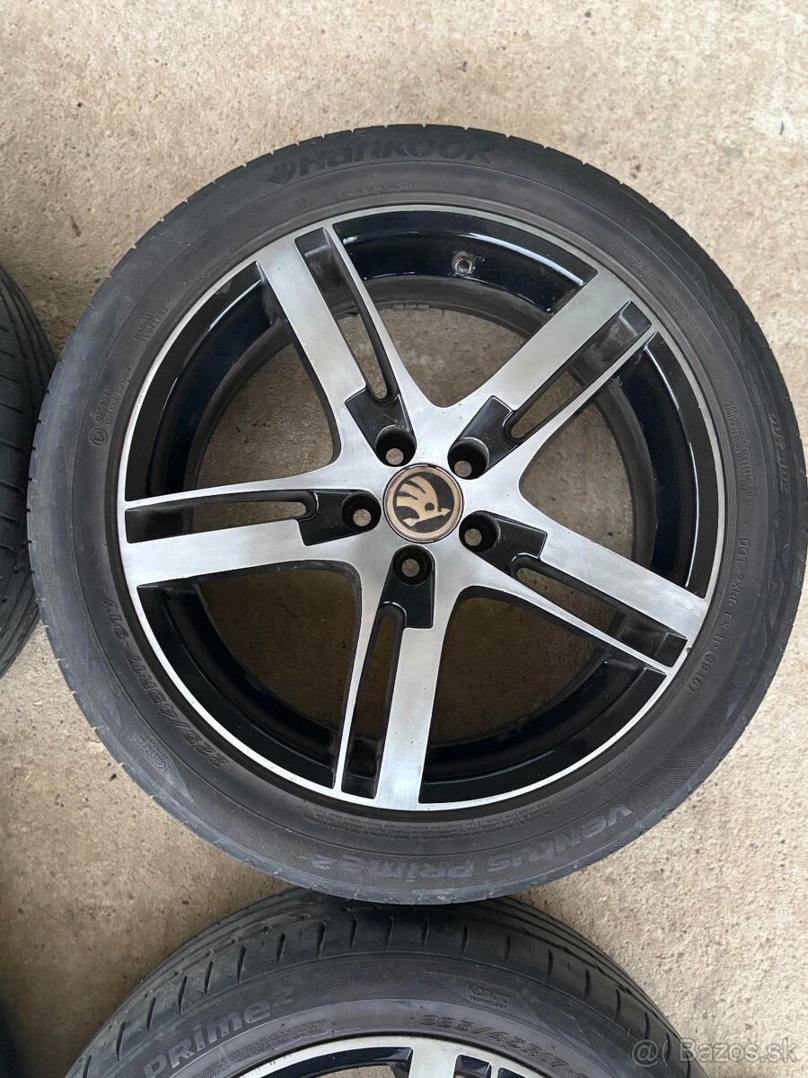 Hliníkové disky 5X100 r17 - 4