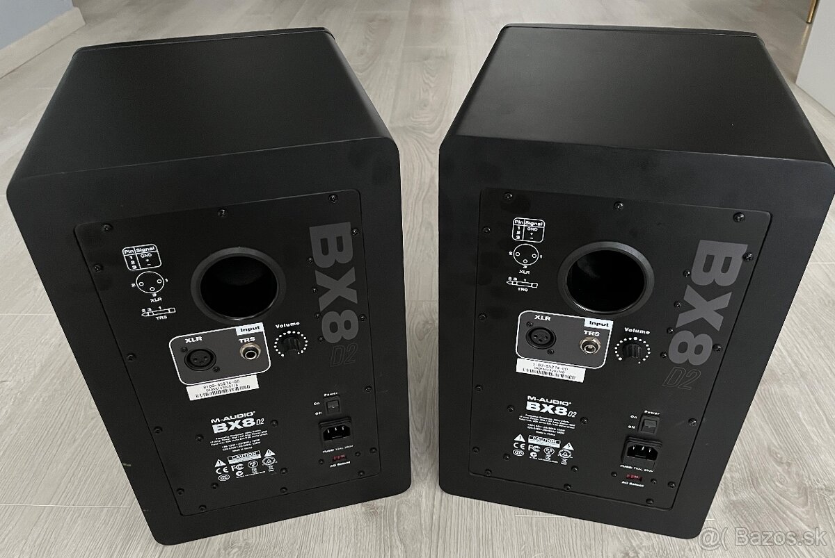 Set M-audio BX8 D2 + M-audio M- Track MK2 - 4