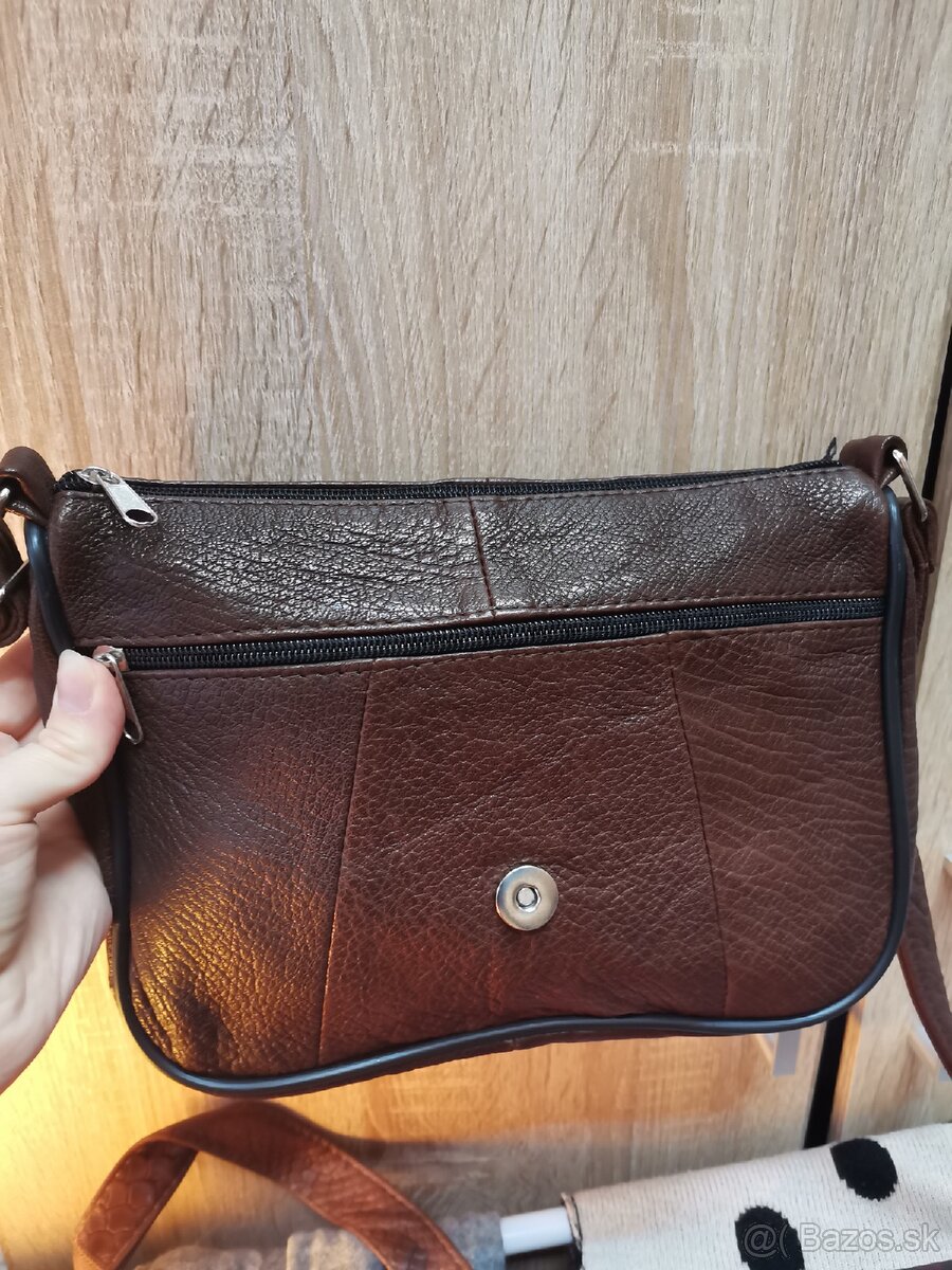 Pravá koža, kabelka. Harryho Pottera Znak - 4