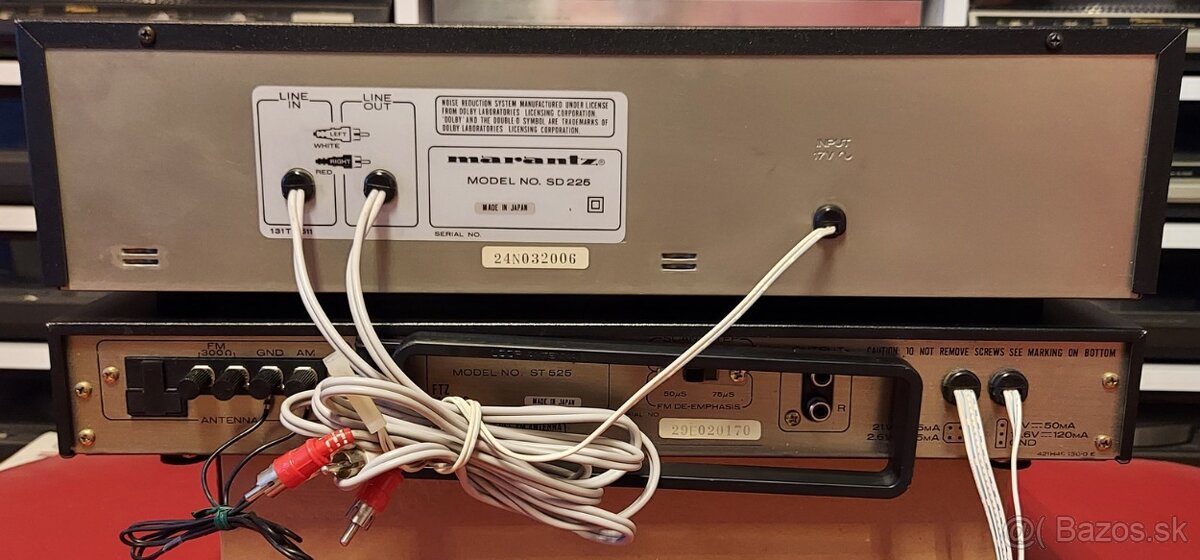 Predám vintage deck + tuner Marantz - 4