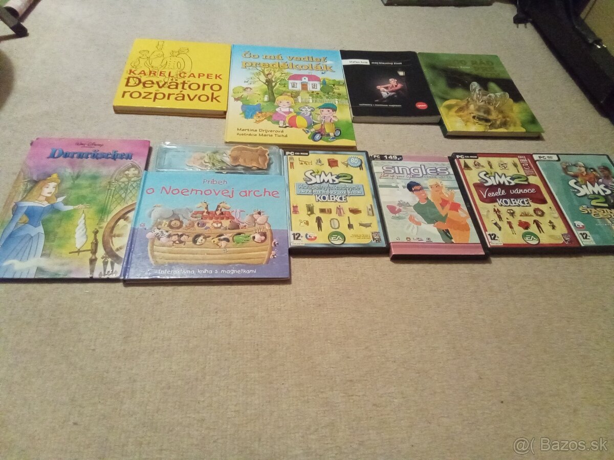 Detske a ine knihy vol.99 + CD, DVD, PC hry, VIDEOKAZETY - 4