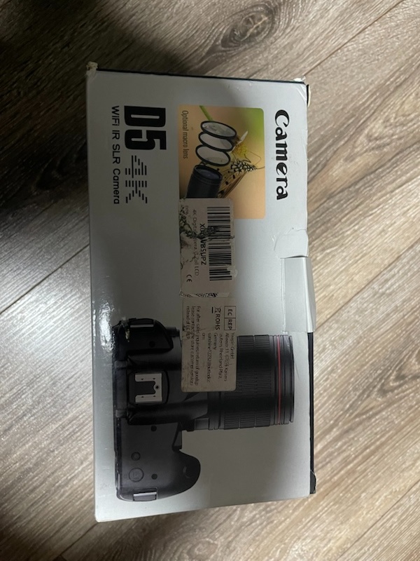 D5 HD WiFi digitálna kamera 4K s dvoma šošovkami DV videokam - 4