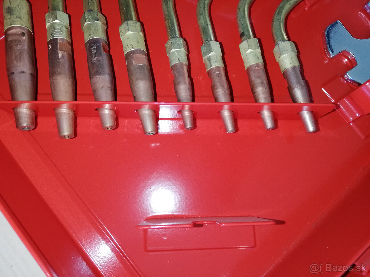 Nová autogénna zváracia súprava GCE U7-30 v plechovom kufrík - 4